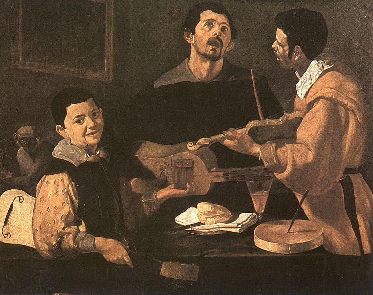 Diego Velazquez Three Musicians China oil painting art